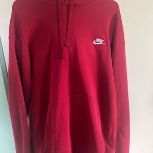 Nike Red Sweatshirt Classic Sportswear